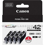 Canon-6384B008-CLI-42-Black-Gray-Combo-Pack