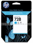 HP-HP-728-Standard-Yield-Cyan-Ink-F9J63A