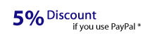 5% paypal discount
