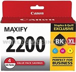 Canon-9255B005-PFI-2200XL-Black-PFI-2200-Color-Combo-Pack