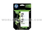 HP-HP-45-Twin-Pack-C6650FN-C6650BN