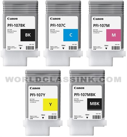 Canon PFI-107 Value Pack Ink Cartridge PFI107 Value Pack