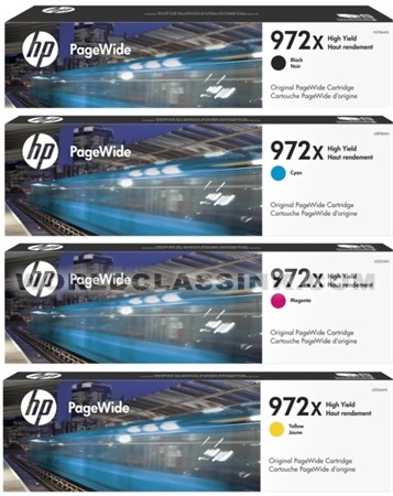 HP 972X High Yield Value Pack Ink Cartridge HP 972X High Yield Value