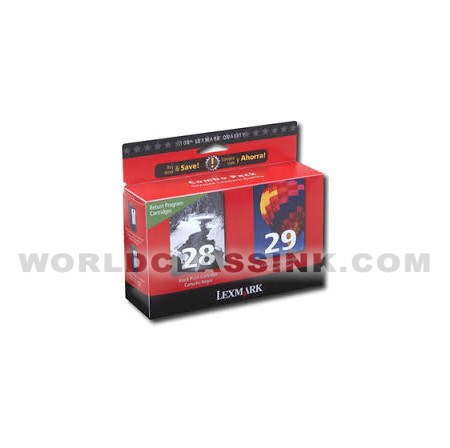 Lexmark 18C1590 OEM Ink Cartridge Set - Black & Color For X2500, Z845, Z1300 Printers
