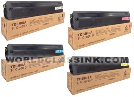 in Retail Packaging Toshiba T-FC505U-K e-Studio 2505 3005 3505 4505 5005 Toner Cartridge Black 